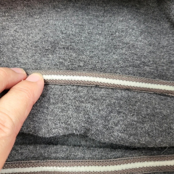 Privacy Please Top Off The Shoulder Charcoal Gray Knit Top Blouse Sz XS - Picture 4 of 10